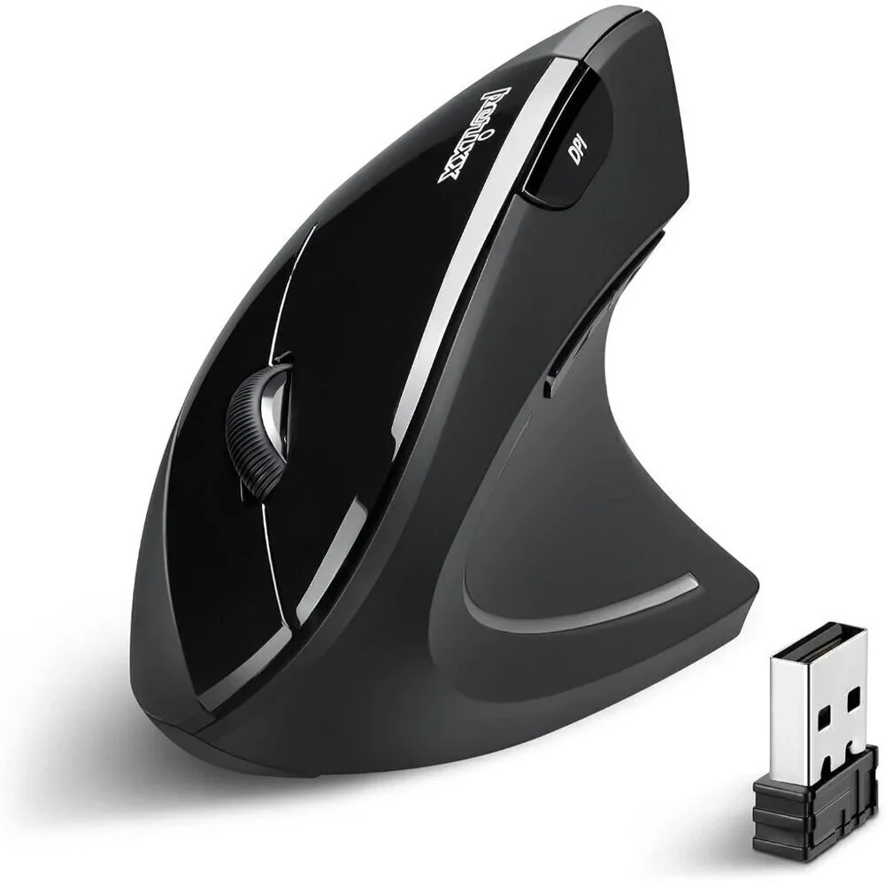 ✨Mouse Wireless Ergonomic Vertical Right Handed Recom mended RSI User Laptop